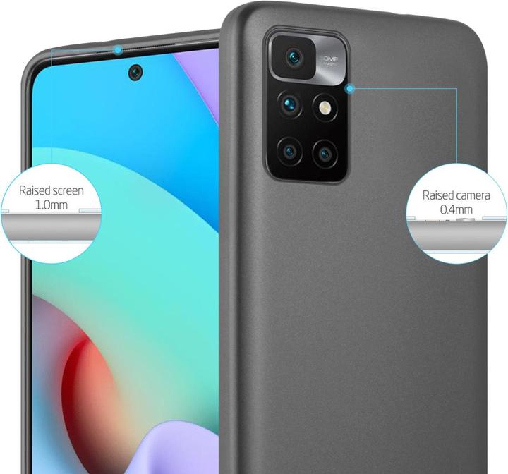 Produktbild Cadorabo TPU Matt Metallic Hülle (Xiaomi Redmi 10, Xiaomi Redmi Note 11 5G)