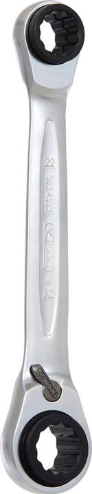 Produktbild KS Tools 4 in 1 GEARplus Doppel-Ratschenringschlüssel (24 mm)