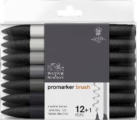 Immagine prodotto Winsor & Newton Pennarello 12+1 tonalità neutre (Toni neutri, 13 x)