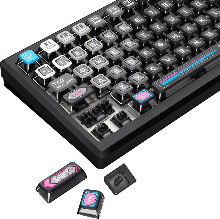 Immagine prodotto Redragon K732MC-RGB-PRO Uranus Pro 82 (Ing. Int., Senza fili)