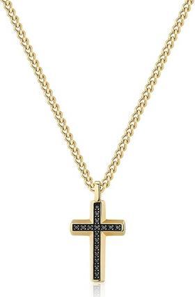 Produktbild Brosway Backliner BBC02 Gold Plated Cross Necklace