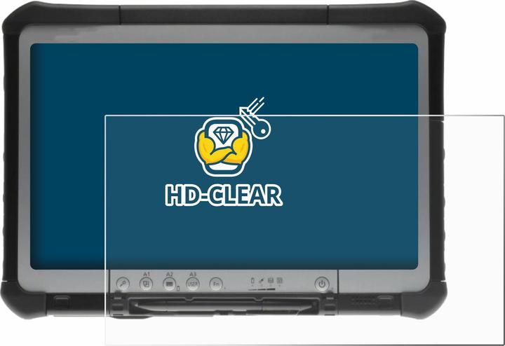 Actual product image BROTECT Screen Protector Clear (1 Piece, Toughbook CF-D1)