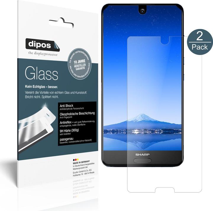 Immagine prodotto Dipos Pellicola Protettiva Anti-Shock (1 Pezzo/i, Sharp Aquos S2)