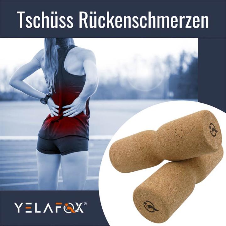 Produktbild Yelafox Faszienrolle mit Rille