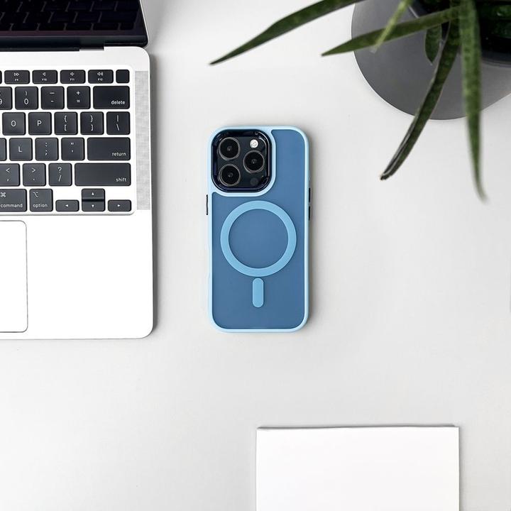 Immagine prodotto Wozinsky Fashion Case MagSafe for Samsung Galaxy S25 - Blue (Samsung Galaxy S25)