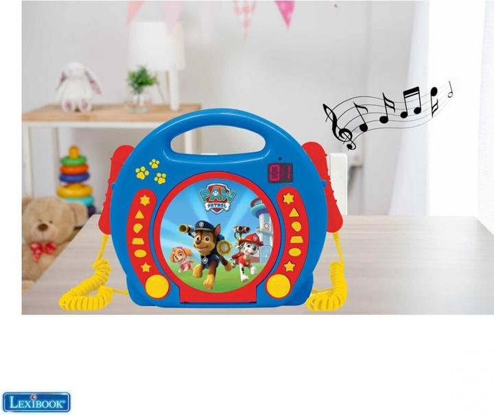 Produktbild Lexibook CD Player mit Mikrofone Paw Patrol