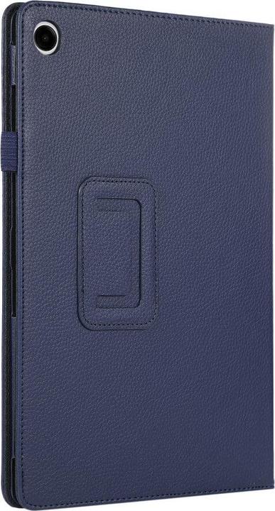 Actual product image Cover-Discount Galaxy Tab A9+ - Bi-fold stand case dark blue (Galaxy Tab A9+)