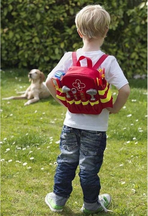 Actual product image Theo Klein Rescue backpack
