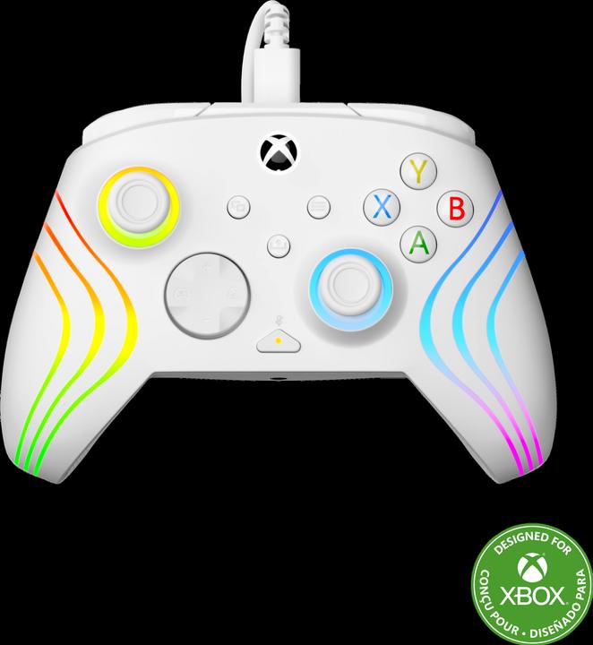 Produktbild Turtle Beach Afterglow Wave Wired Controller · XB · White (Xbox One S, Xbox Series X, Windows)