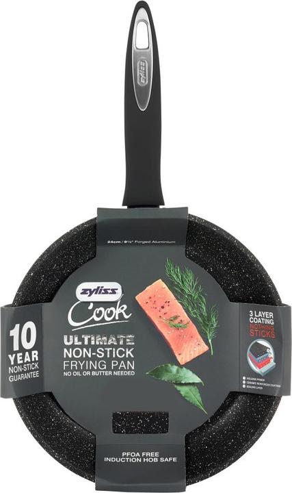 Immagine prodotto Zyliss Ultimo (24 cm, Padella per friggere, Alluminio)