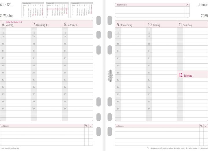 Immagine prodotto Chronoplan Programma settimanale (A5, Tedesco)