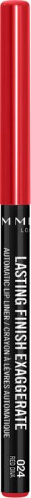 Produktbild Rimmel London LASTING FINISH EXAGGERATE lip liner #024 (024 Red Diva)