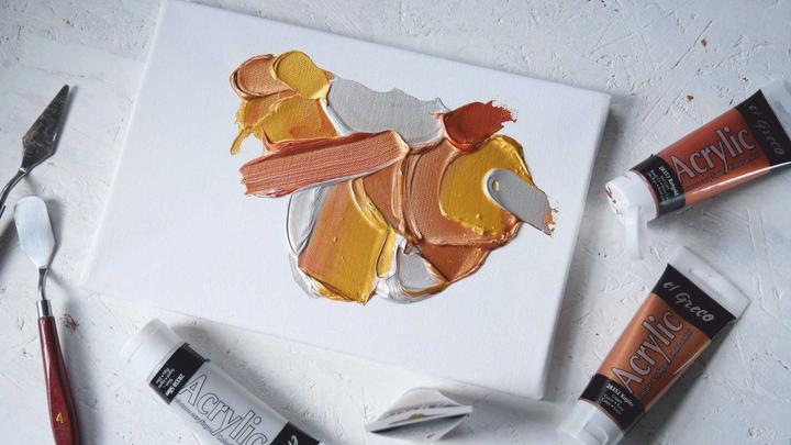 Image du produit Kreul Peinture acrylique 75ml (Jaune de cadmium, 75 ml)