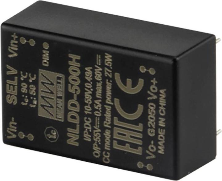 Produktbild MeanWell Mean Well NLDD-1050H DC/DC-Wandler 6 V 1.05 A Inhalt 1 St.