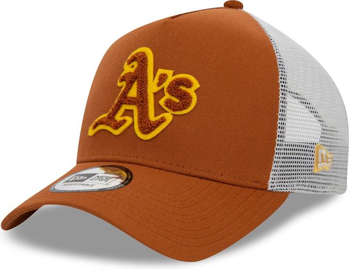 New Era Aframe Trucker Boucle Oakland Athletics (One Size)