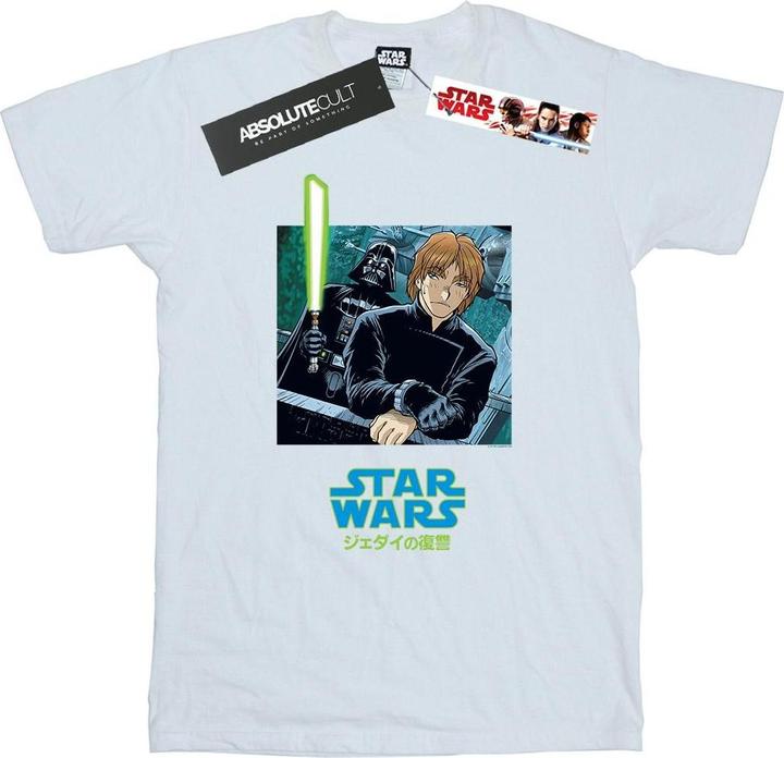 Star Wars Vader And Luke Anime TShirt (3XL)