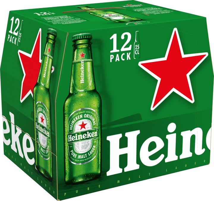 Actual product image Heineken Original (12 x 25 cl)