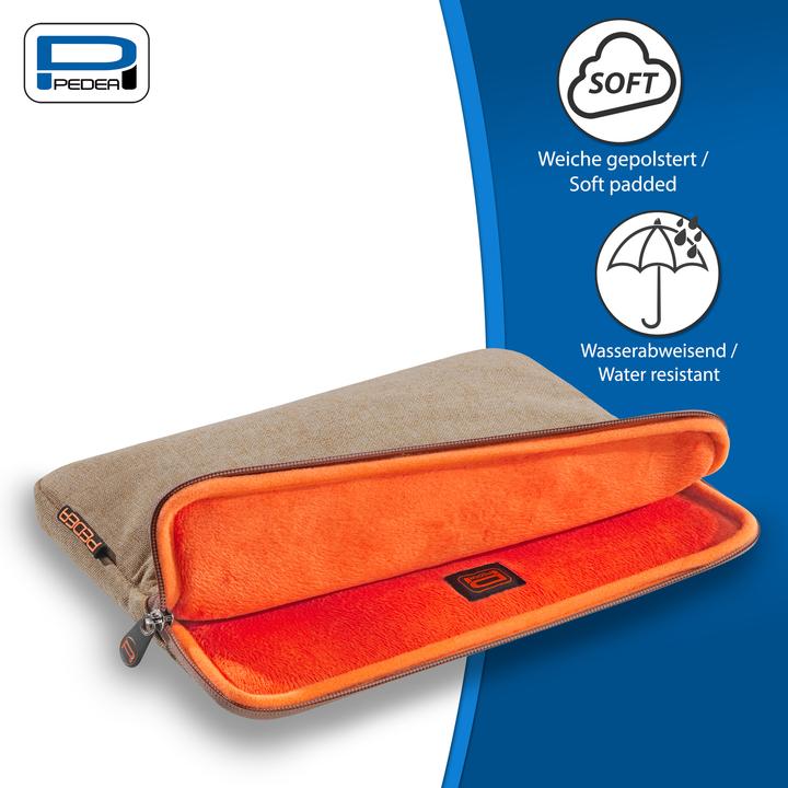 Actual product image Pedea Tablet PC case Fashion 25,65cm 10,1 inch beige, optimal protection modern and stylish case (10.08", Universal)