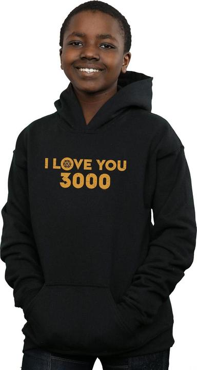 Produktbild Avengers Endgame I Love You 3000 Arc Reactor Kapuzenpullover Jungen (128)