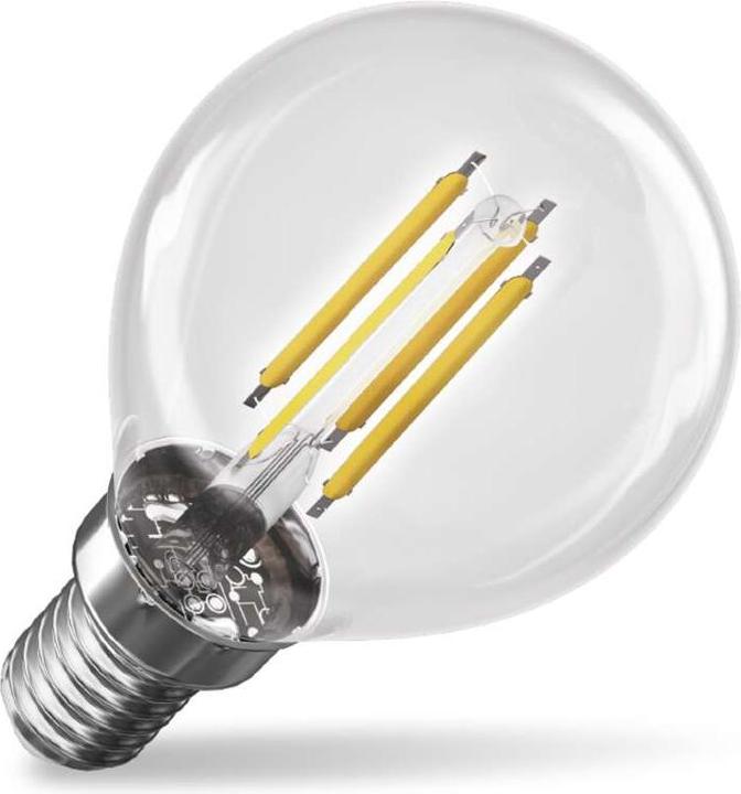 Emos LED Lampe Filament Mini Globe A CLASS / E14 / 3,8 W (60 W) / 806 lm / Warmweiss (E14, 3.80 W, 806 lm, 1 x, A)