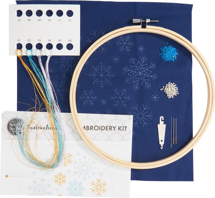 Actual product image Find it Sew and So On, Embroidery Hoop Decorations