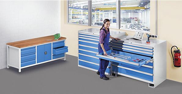 Actual product image eurokraft pro Drawer cabinet (130 cm, 120 cm)