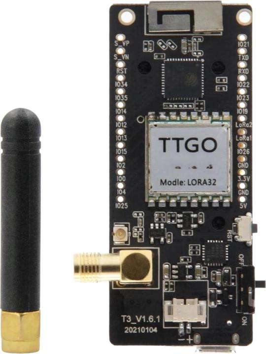 Actual product image Lilygo TTGO LoRa32 433MHz 0.96 inch OLED display with LoRa, Bluetooth and Wi-Fi