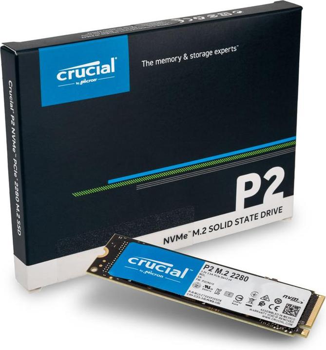 Produktbild Crucial P2 (1000 GB, M.2 2280)