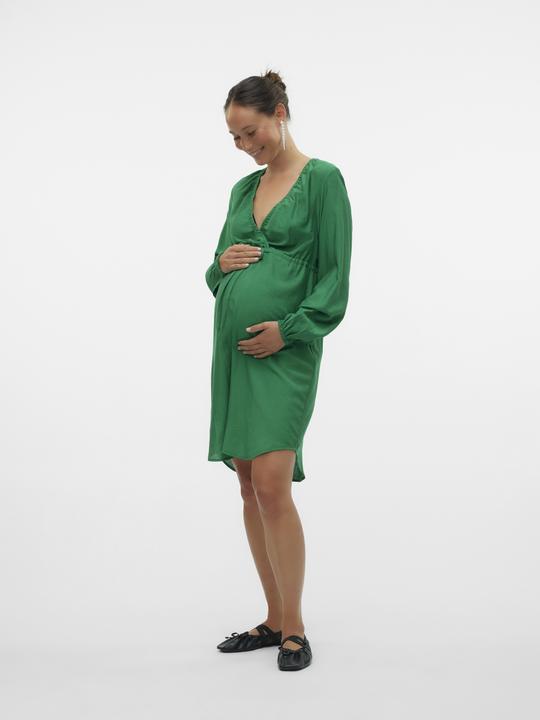 Actual product image Mamalicious Regular fit V-neck Elasticated cuffs Short dress Dress (XS)