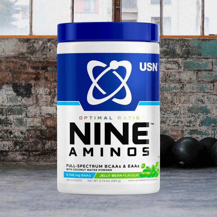 Immagine prodotto USN Nove aminoacidi (Gelatine verdi, 330 g)