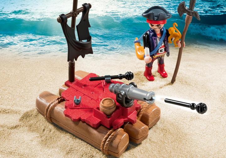 Actual product image Playmobil Pirate Raft Carry Case (5655, Playmobil Pirates)