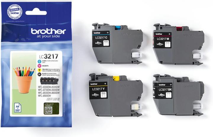 Produktbild Brother LC3217 Value Pack (M, C, Y, BK)