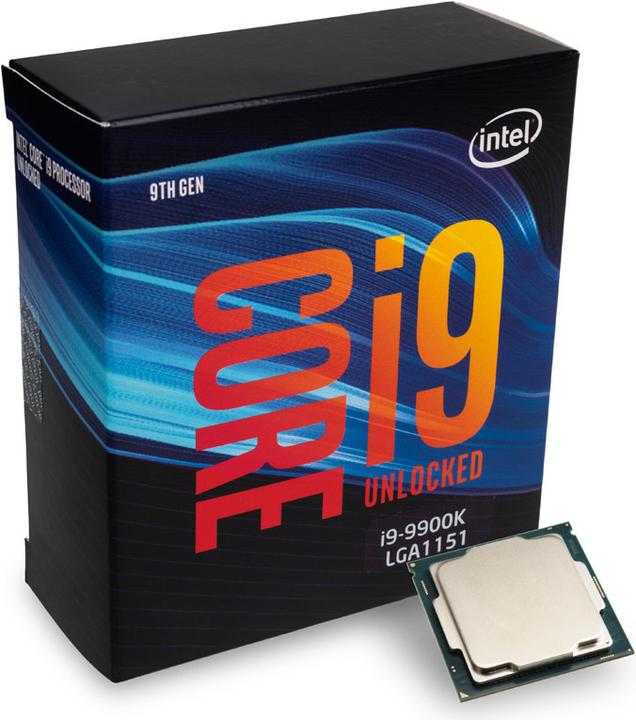 Image du produit Intel Core i9-9900K (LGA 1151, 3.60 GHz, 8 -Core)