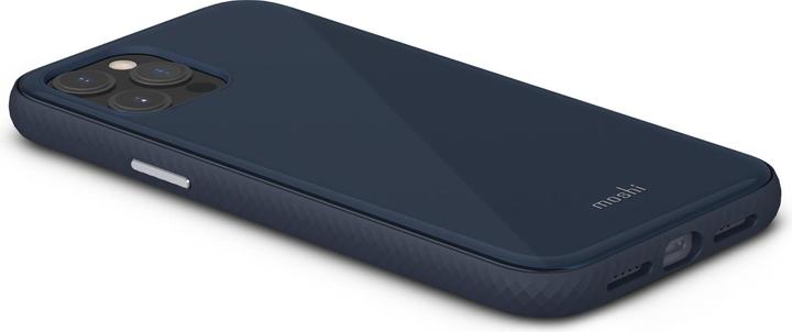 Actual product image Moshi iGlaze - Sheath Case - Apple - iPhone 12 Pro Max - 17 cm (6.7 inch) - Blue (Apple iPhone 12 Pro Max)