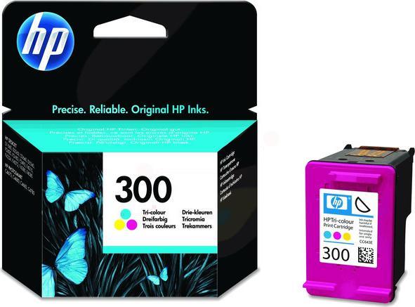 Produktbild HP Ink Cart 300/Tricol w/Viv (M, C, Y)