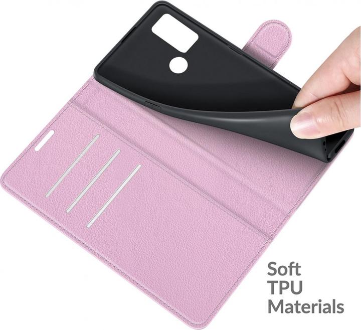 Actual product image Screenguard Alcatel 3L 2021 Leather Guard Leather Case (Alcatel 3L)