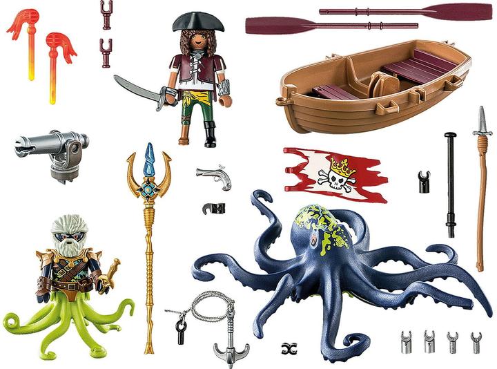 Image du produit Playmobil Combattre le poulpe géant (71419, Playmobil Pirates)
