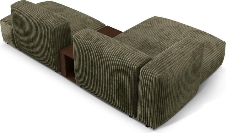 Actual product image Micadoni Modular Left Corner Sofa, "Martina", 2 Seats, 285x176x75 Made in Europe (Corner sofa)