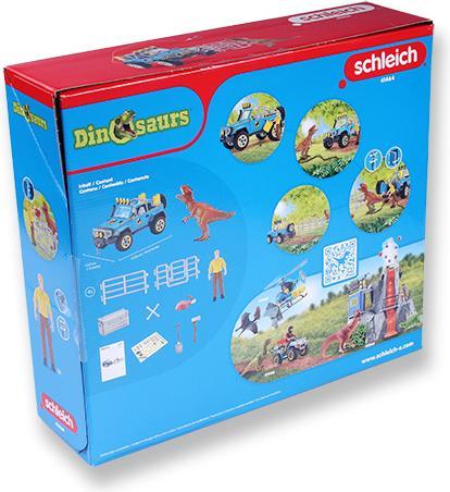 Actual product image Schleich Off-road vehicle with Dino outpost