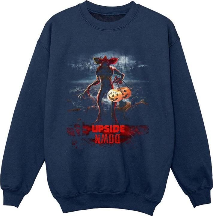 Netflix Stranger Things Pumpkin Upside Down Sweatshirt Mädchen