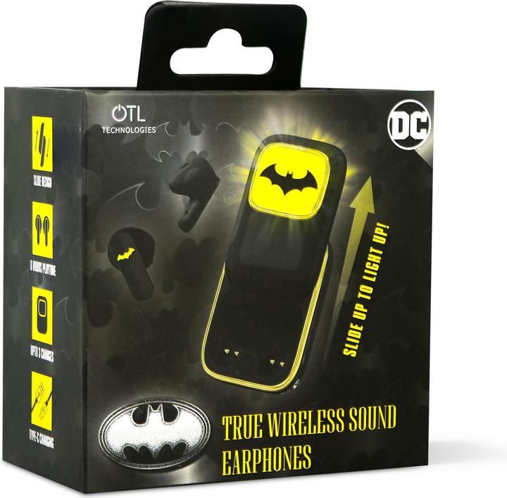 Actual product image OTL Batman Dark Knight Slide TWS earphones