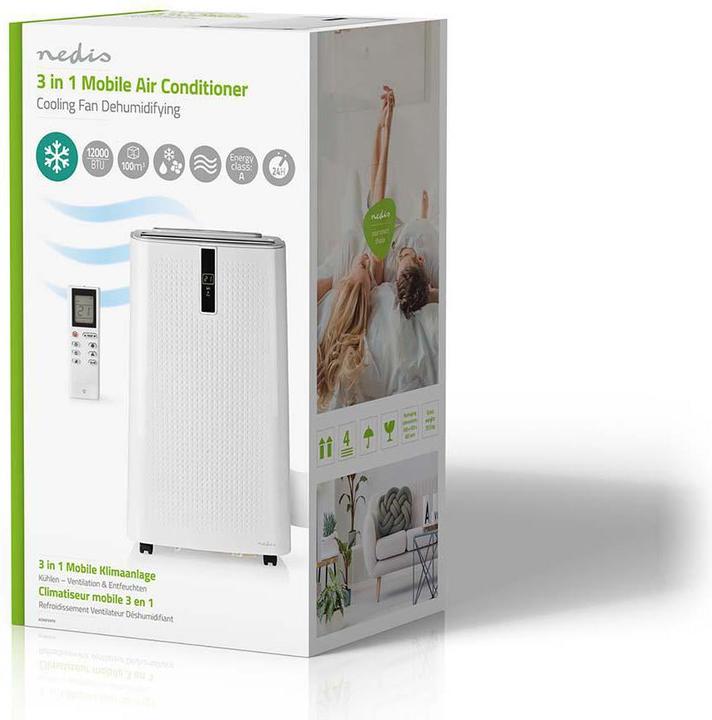 Image du produit Nedis ACMB1WT12 (100 m², 1200 BTU/h)