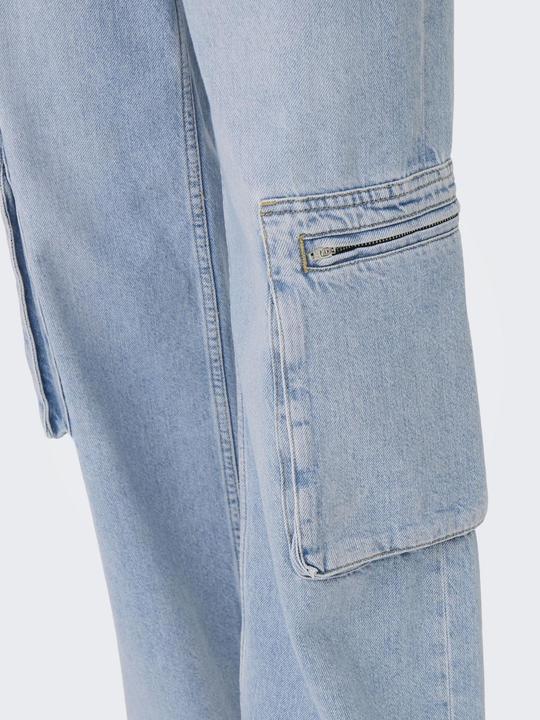 Actual product image Only ONLHOPE EX HW WIDE CARGO DNM CRO Loose Fit Jeans (31)