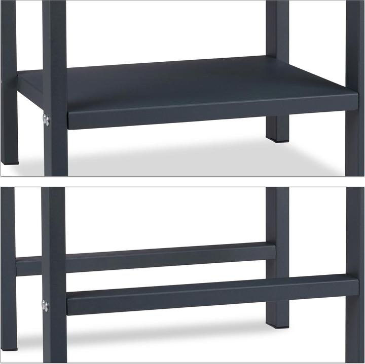 Immagine prodotto Relaxdays Rastrelliera per legna da ardere (40 x 30 x 100 cm)