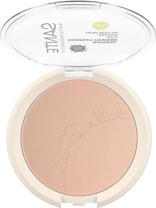 Actual product image Sante Natural Compact Powder 01 Cool Ivory (01 Cool Ivory)