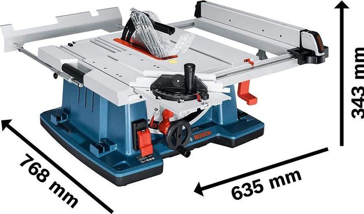 Produktbild Bosch Professional Tischsäge GTS 10 XC Professional, for Wood