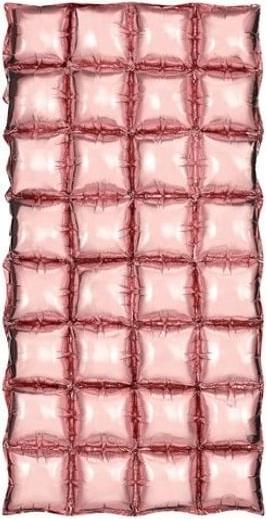 Partydeco Folienballon Vorhang in Rose Gold