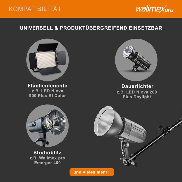 Immagine prodotto Walimex pro Montaggio a parete e a soffitto (54 cm, 6 kg)