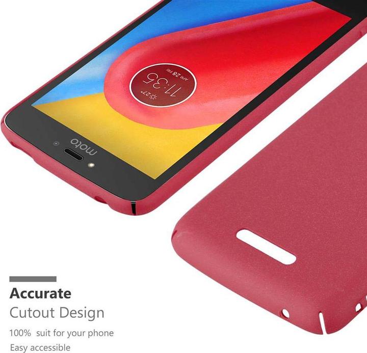Image du produit Cadorabo Couverture rigide Frosty Cover (Motorola Moto C Plus)