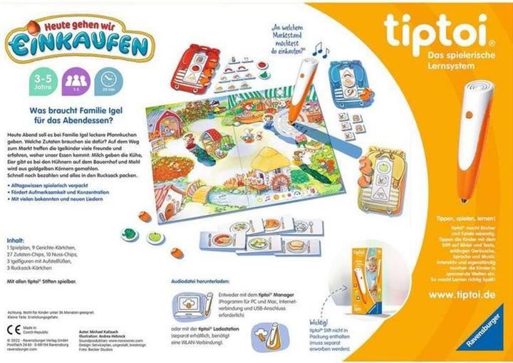 Image du produit tiptoi Aujourd'hui, nous allons faire des courses (Allemand)